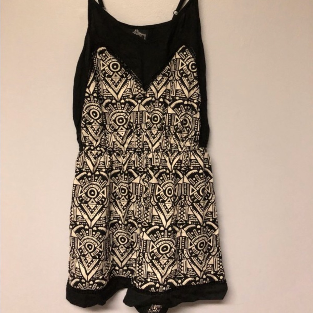 Patterned Romper